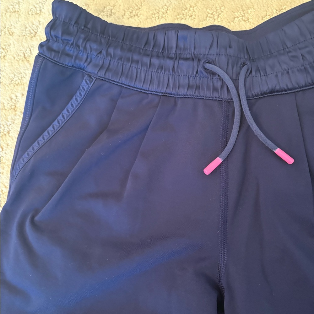 Ivivva Blue tuxedo pants with lampasas